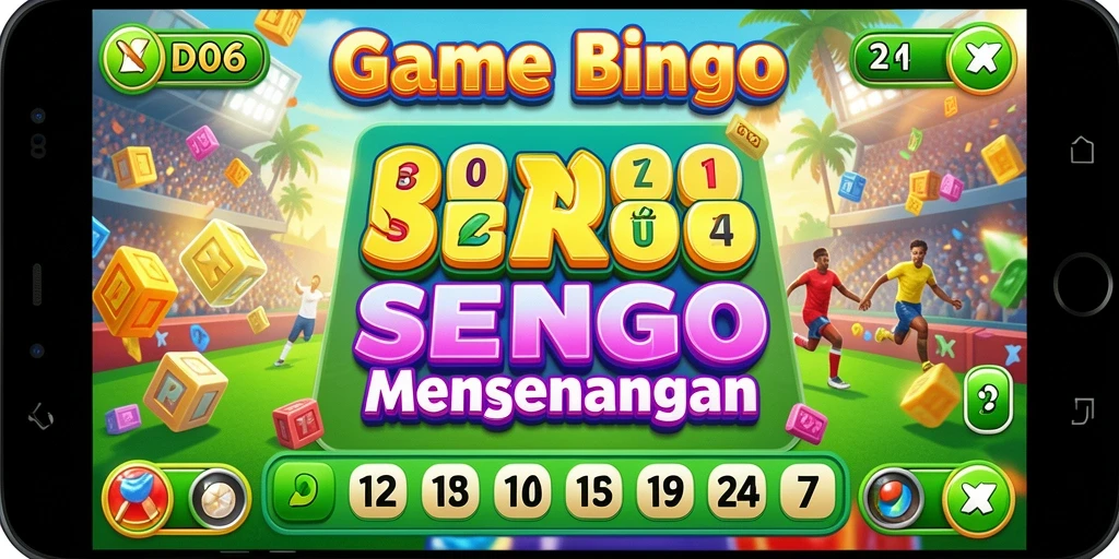 Tampilan gameplay D06 yang menarik dan seru di Bingo.