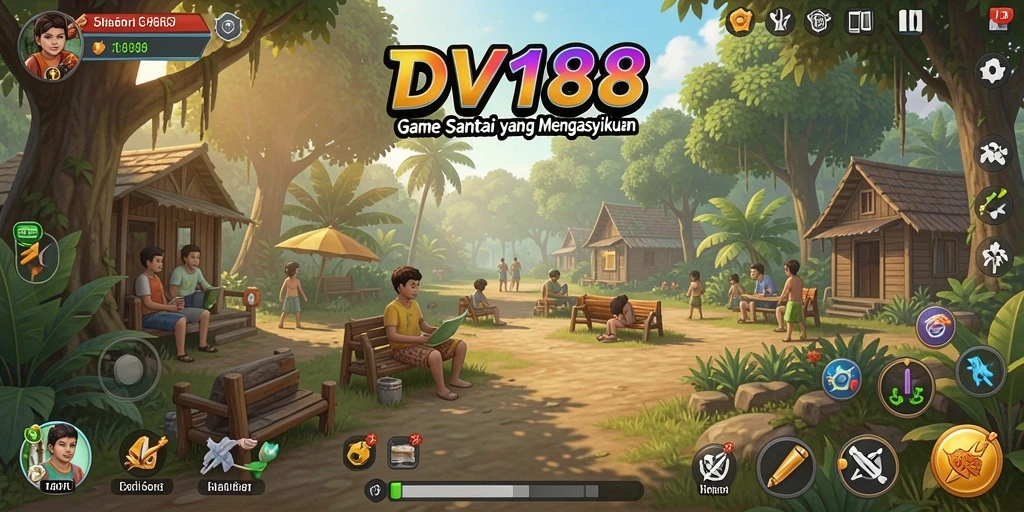 Tampilan gameplay DV188 yang mengasyikkan dan penuh warna.