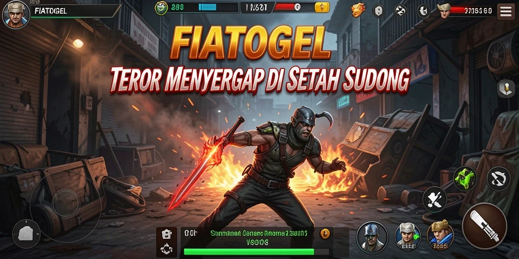 Tangkapan layar menunjukkan gameplay FIATOGEL yang menegangkan dan menyeramkan.