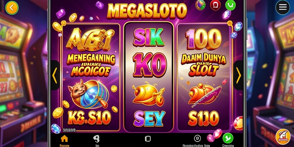 Gameplay seru dan menegangkan dari MEGASLOTO yang memikat.