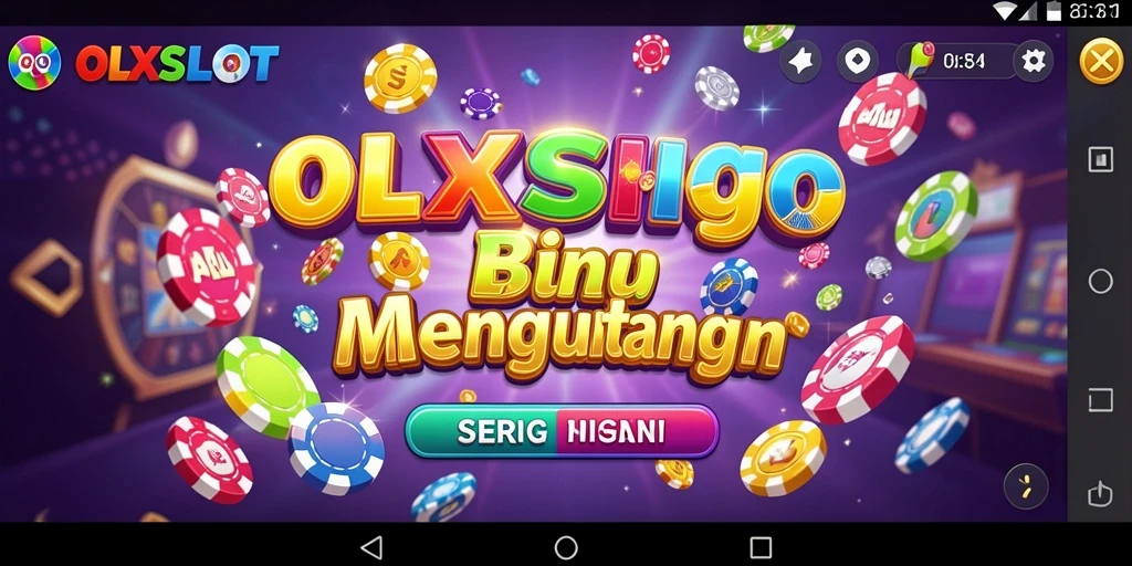 Tampilan gameplay OLXSLOT yang penuh warna dan interaktif.