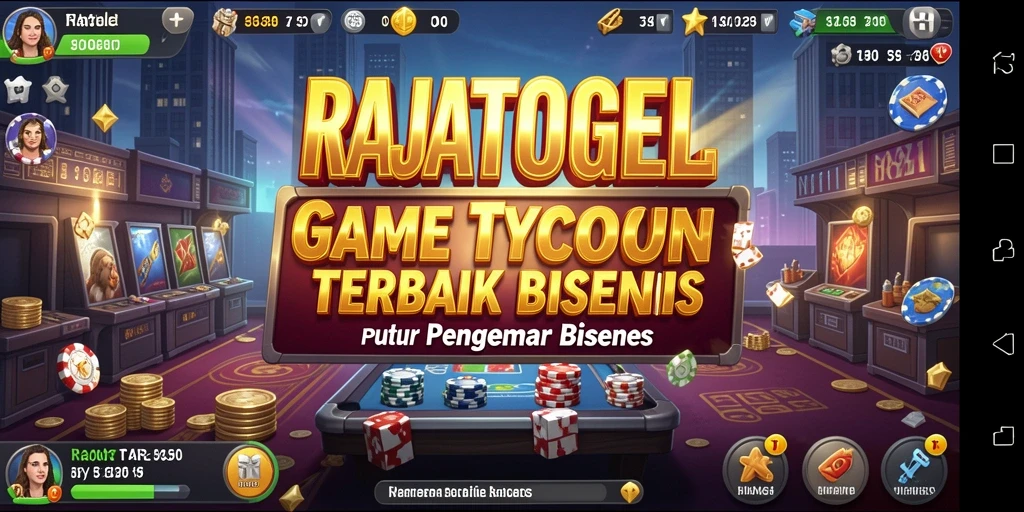 Tampilan screenshot gameplay RAJATOGEL yang menampilkan dinamika bisnis yang menarik.