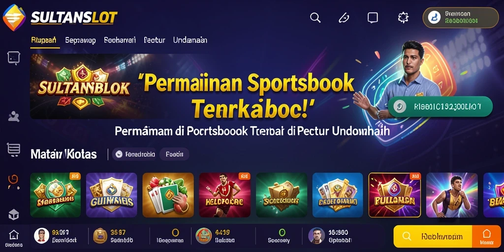 Tampilan gameplay SULTANSLOT yang menegangkan dan mengasyikkan.